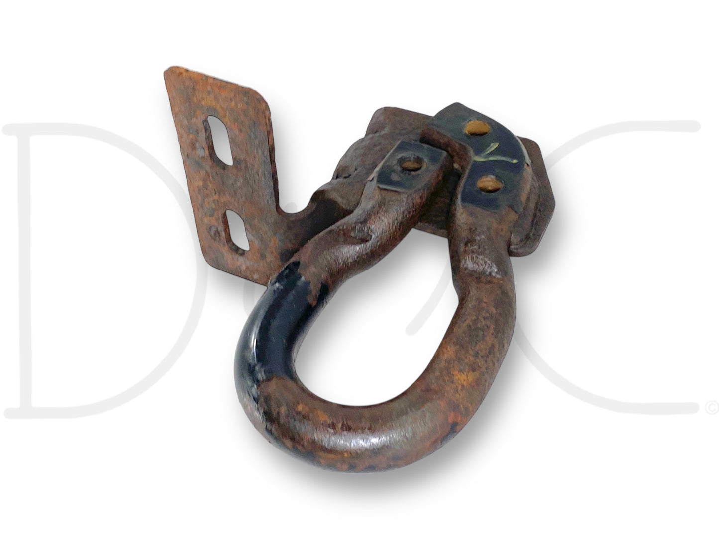 08-10 Ford F250 F350 LH Bumper Bracket Tow Hook Loop 7C34-17A954-AC *Blem*