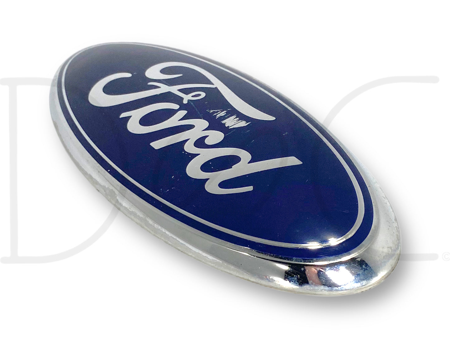 08-16 Ford F250 F350 Rear Tailgate Emblem Logo Blue Oval Badge 9" OEM *Blem*