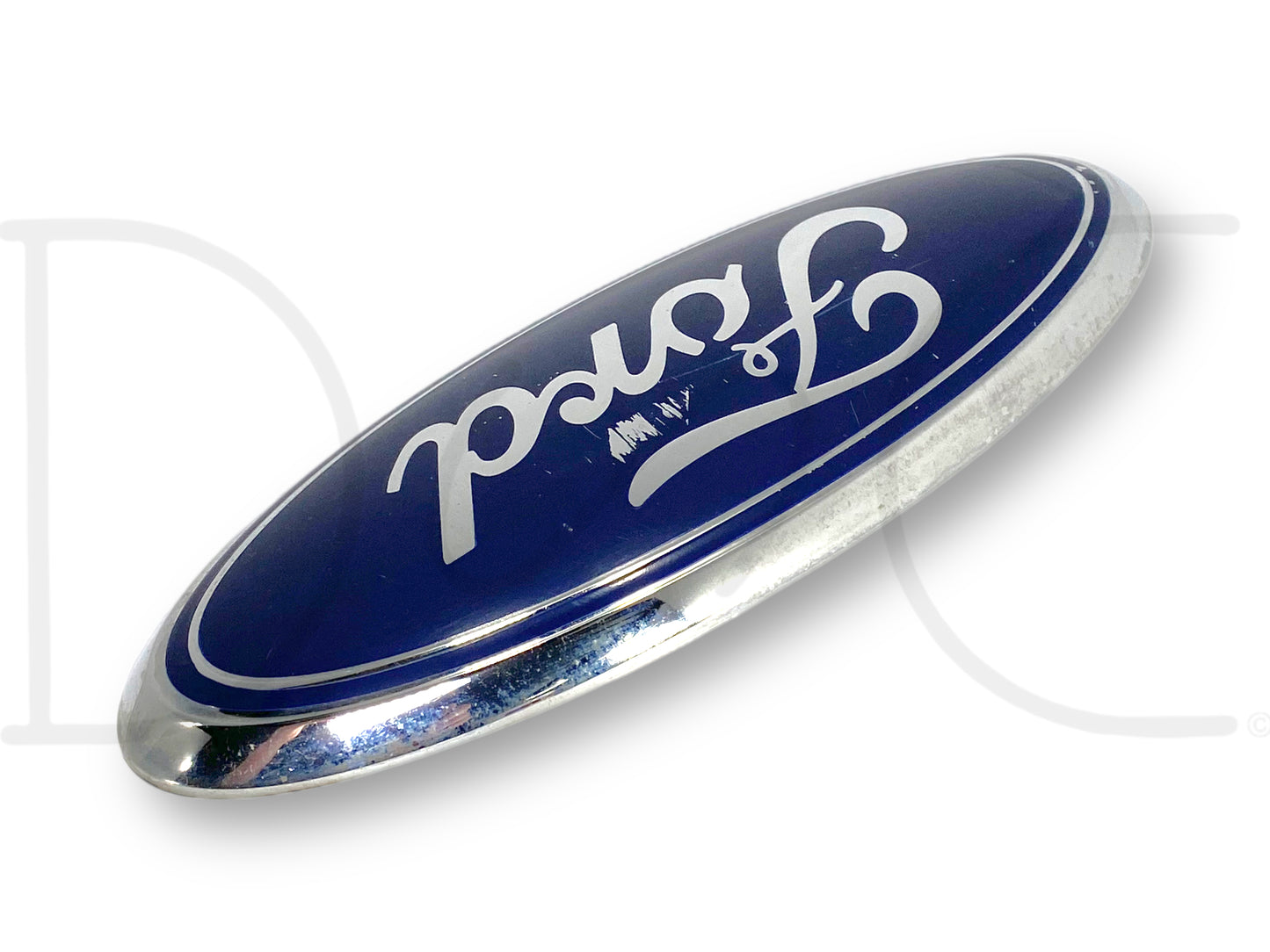 08-16 Ford F250 F350 Rear Tailgate Emblem Logo Blue Oval Badge 9" OEM *Blem*