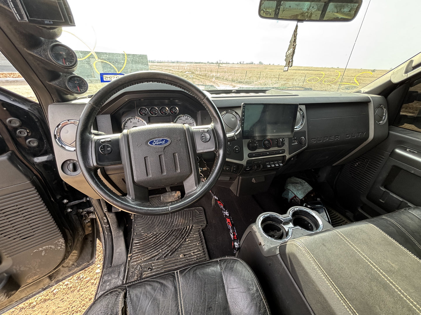 08-10 Ford F250 F350 Hood UD Black
