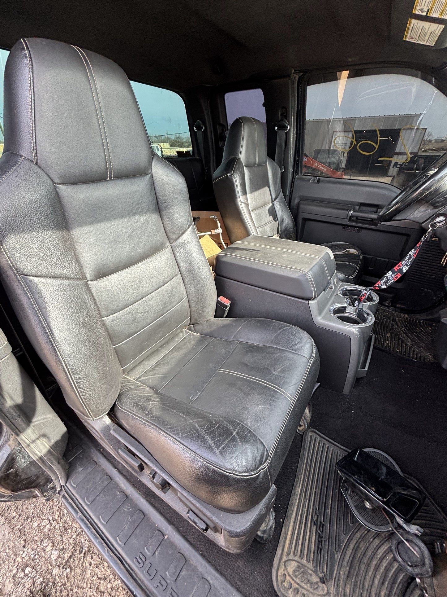 08-10 Ford F250 F350 Hood UD Black
