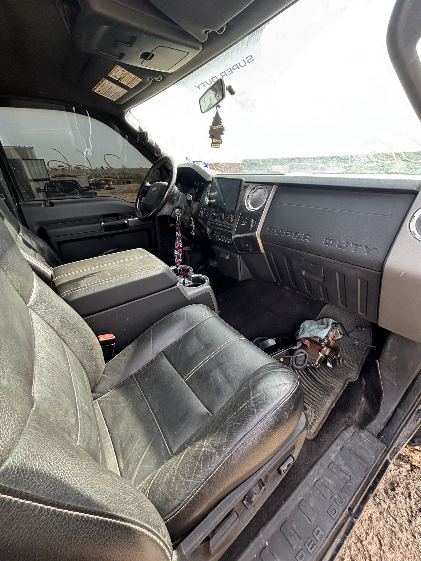 08-10 Ford F250 F350 Hood UD Black