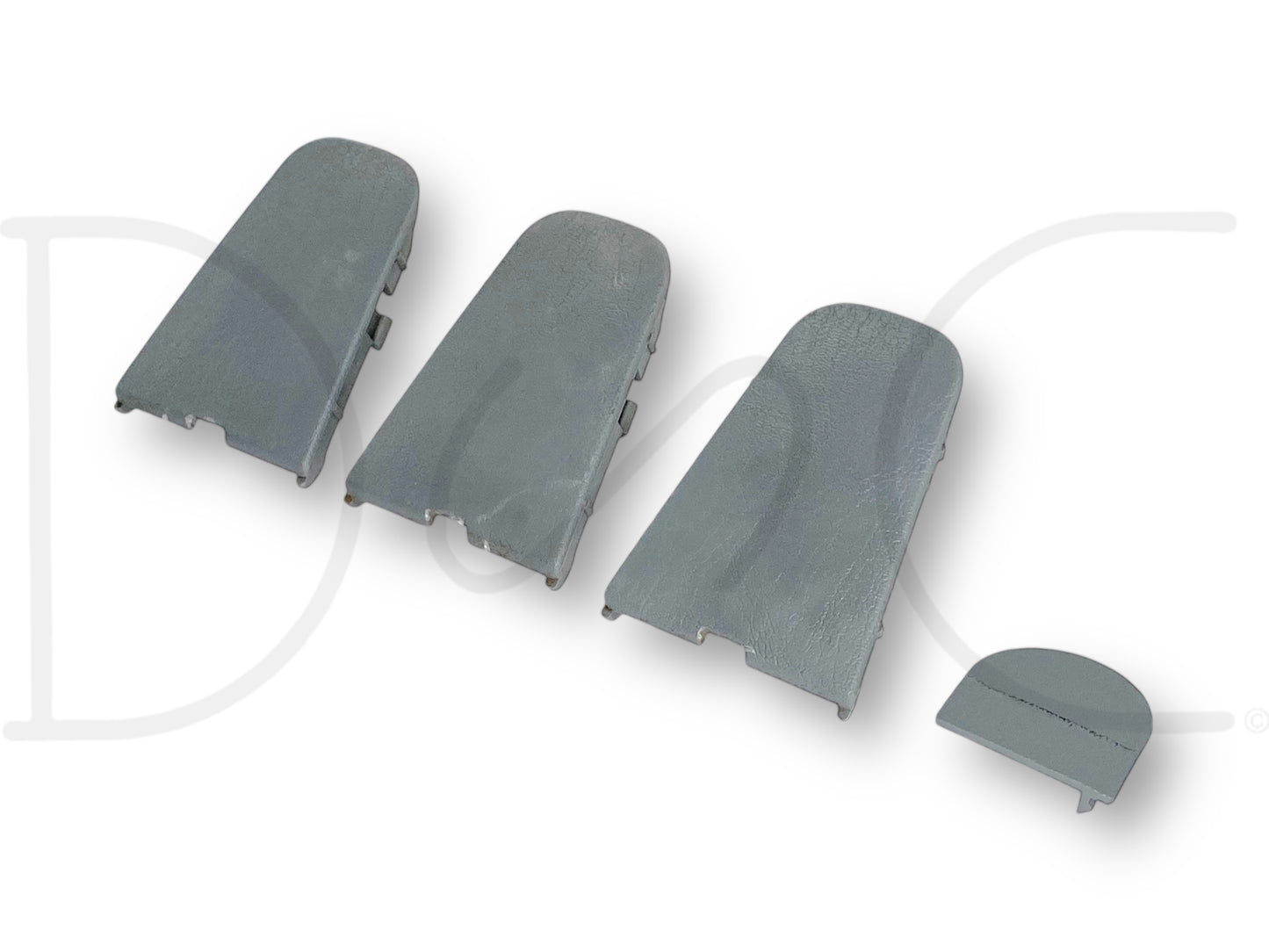 99-07 Ford F250 F350 Super Duty Dashboard Dash Bolt Cover Trim Set Gray OE