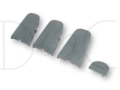 99-07 Ford F250 F350 Super Duty Dashboard Dash Bolt Cover Trim Set Gray OE