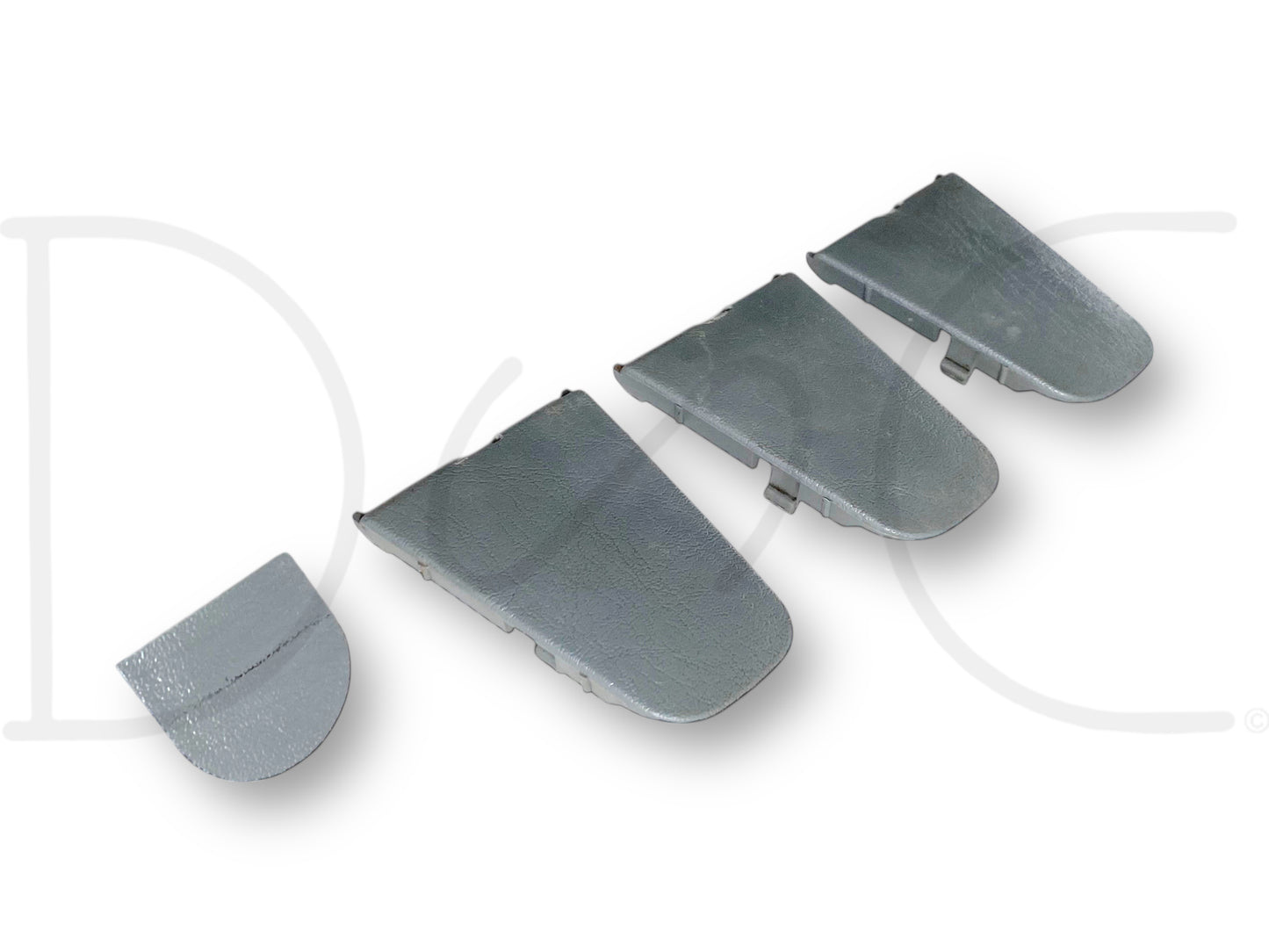99-07 Ford F250 F350 Super Duty Dashboard Dash Bolt Cover Trim Set Gray OE