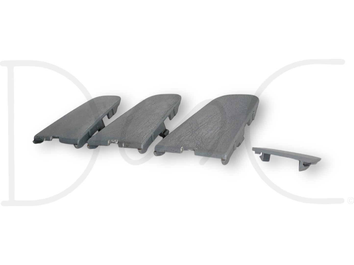 99-07 Ford F250 F350 Super Duty Dashboard Dash Bolt Cover Trim Set Gray OE