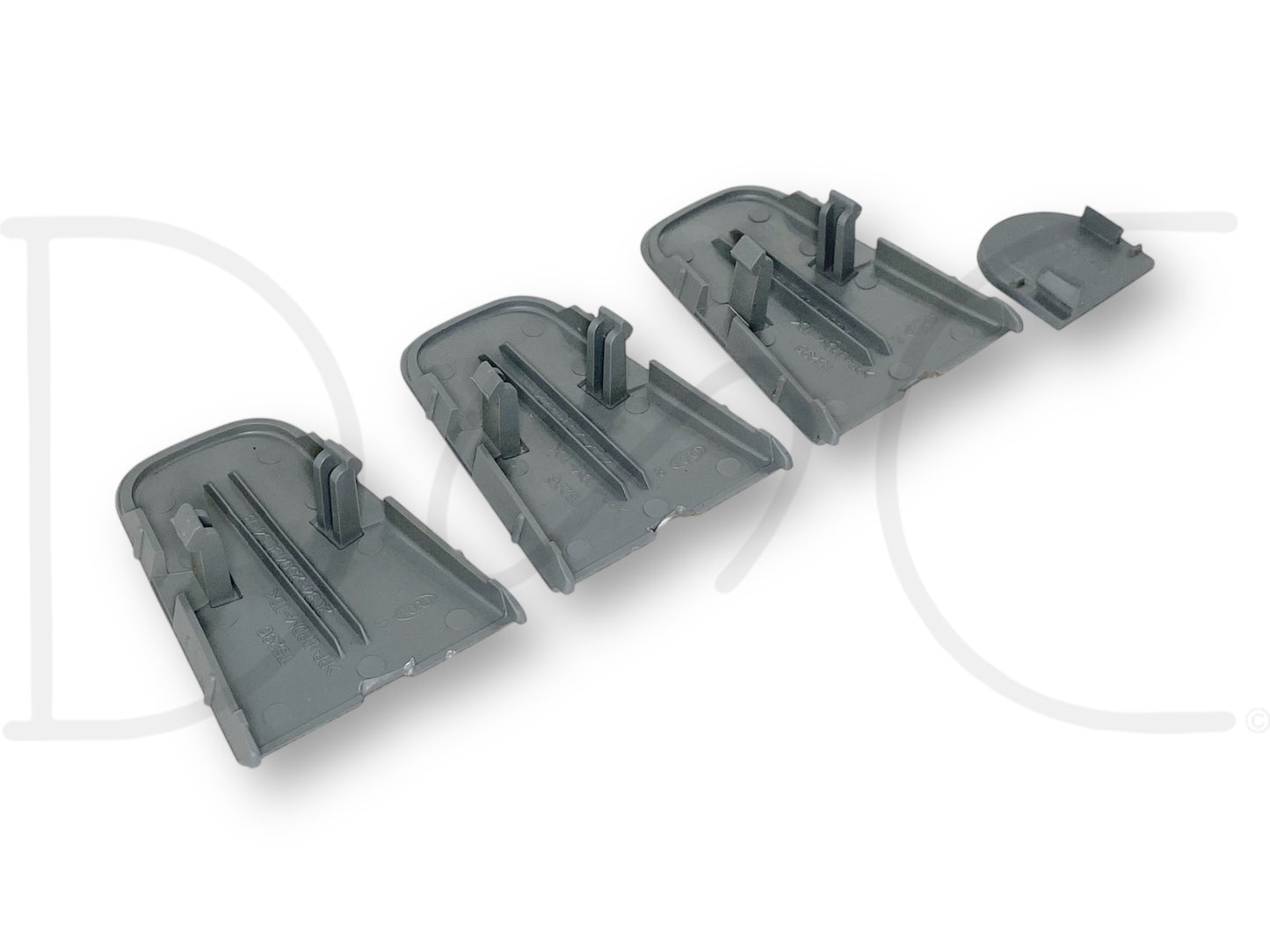 99-07 Ford F250 F350 Super Duty Dashboard Dash Bolt Cover Trim Set Gray OE
