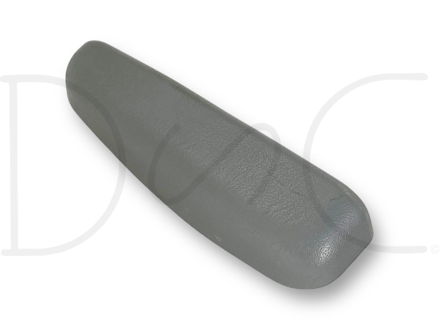 99-07 Ford F250 F350 Extended Cab RH Right Upper Rear Door Latch Trim Cover Gray, used in good condition with light wear, compatible with 6.0 Powerstroke 2004 Ford F-350 Lariat and fits 1999-2007 Ford Super Duty trucks, made from durable gray plastic.