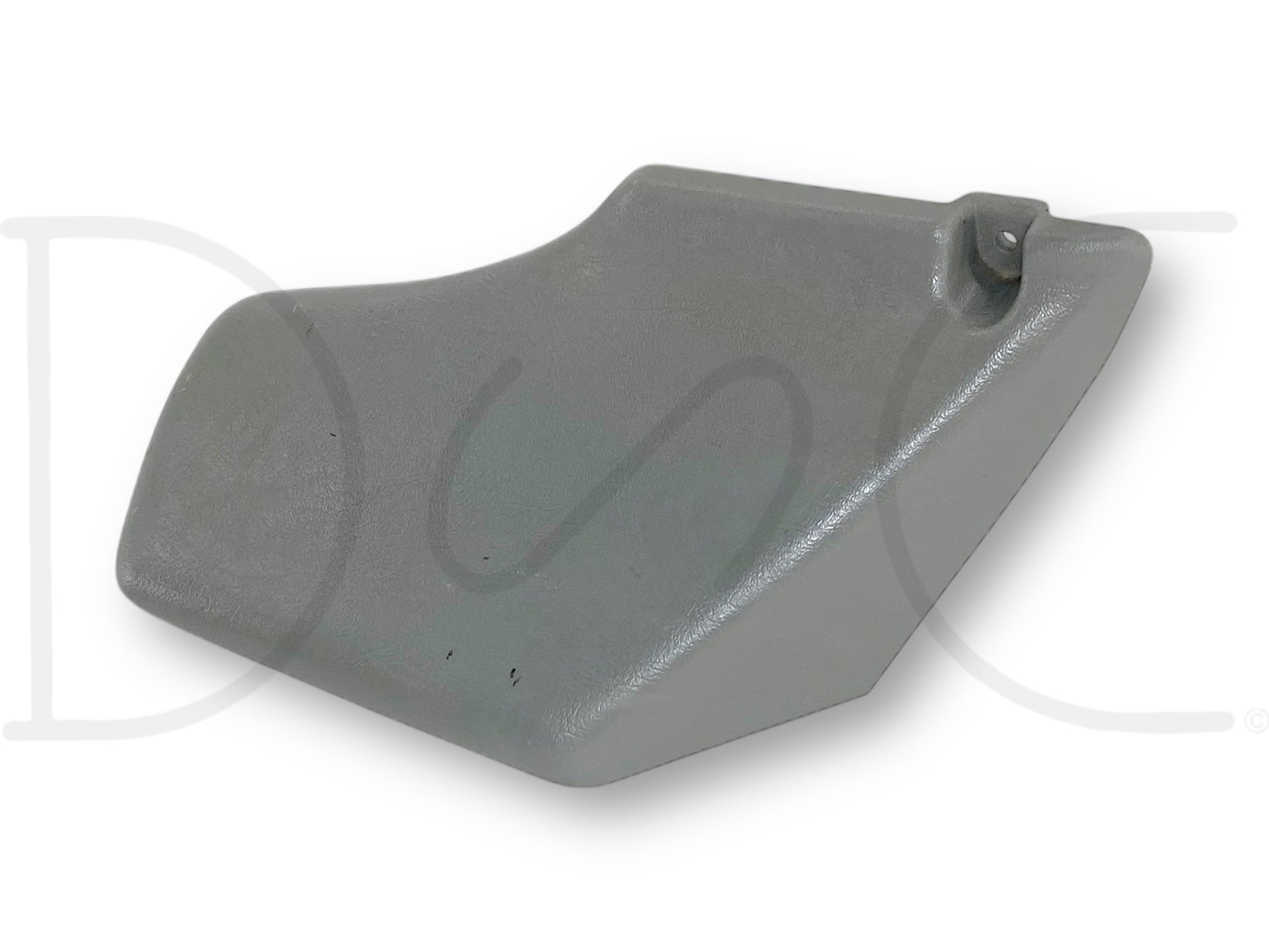 01-07 Ford F250 F350 Super Cab Seat Bracket Trim Panel Cover RH Right Passenger in used good condition with light wear, designed for 2001-2007 Ford Super Duty trucks, compatible with 6.0L Powerstroke and other diesel models, offering OEM quality and fitment.