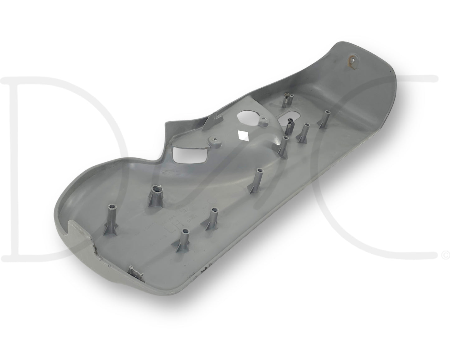 01-07 Ford F250 F350 Super Cab LH Left Driver Power Seat Side Trim Bezel Gray