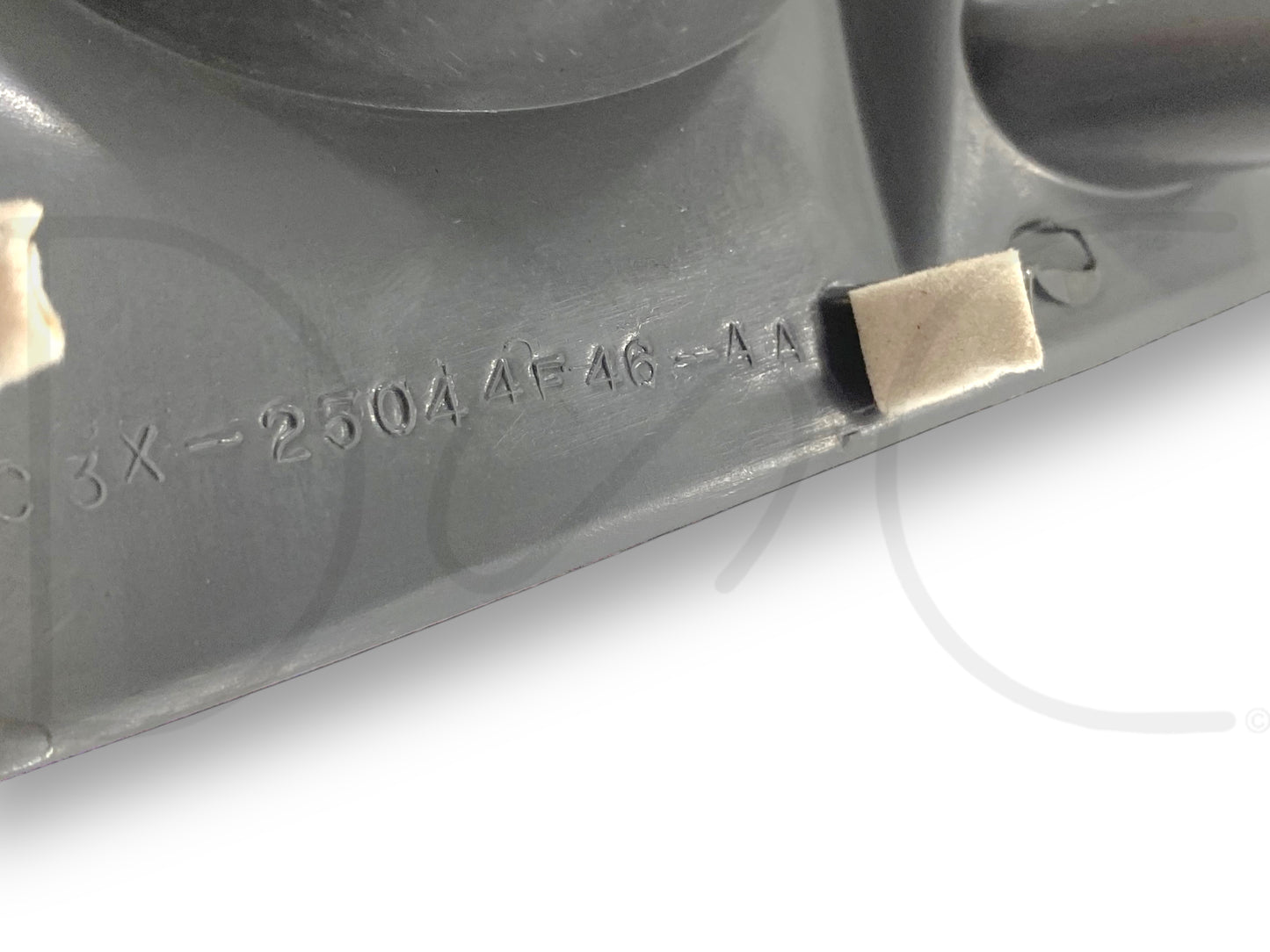 99-04 Ford F250 F350 Center Dash Trash Bag Hook Ashtray Delete Panel Gray OE