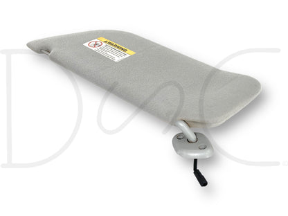 02-07 Ford F250 F350 RH Right Passenger Sun Visor Gray W/ Mirror OEM