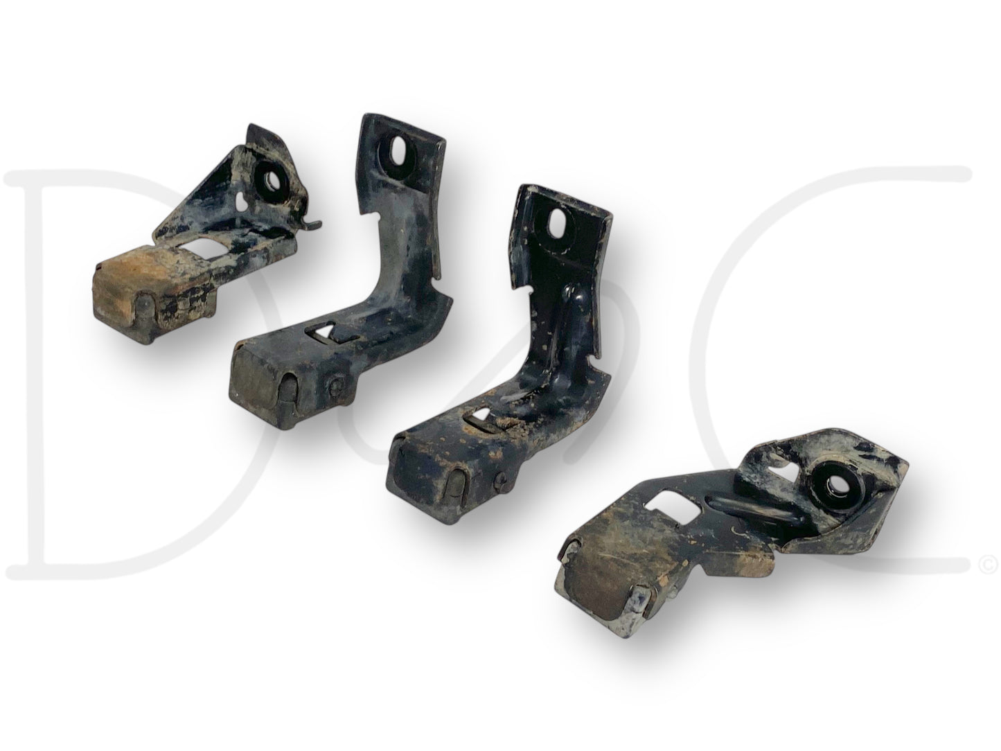 03-07 Ford F250 F350 Super Duty A/C Condenser Upper & Lower Bracket Set OEM