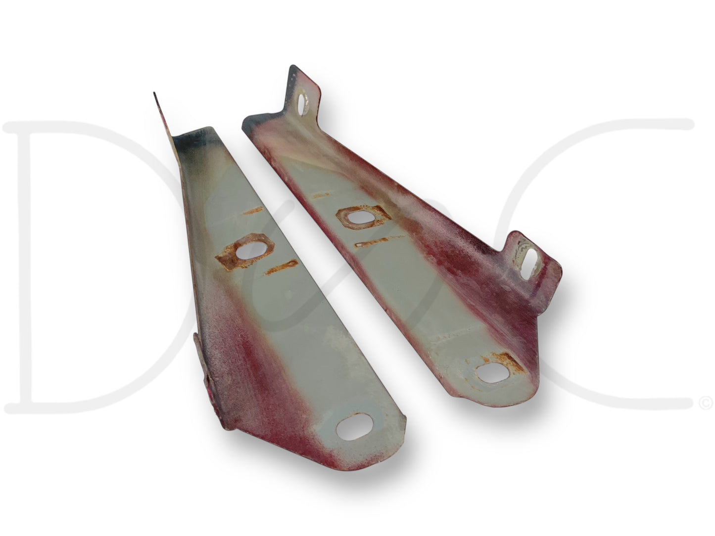 99-07 Ford F250 F350 Header Panel Bracket Set OE Mounts Pair RH Right LH Left