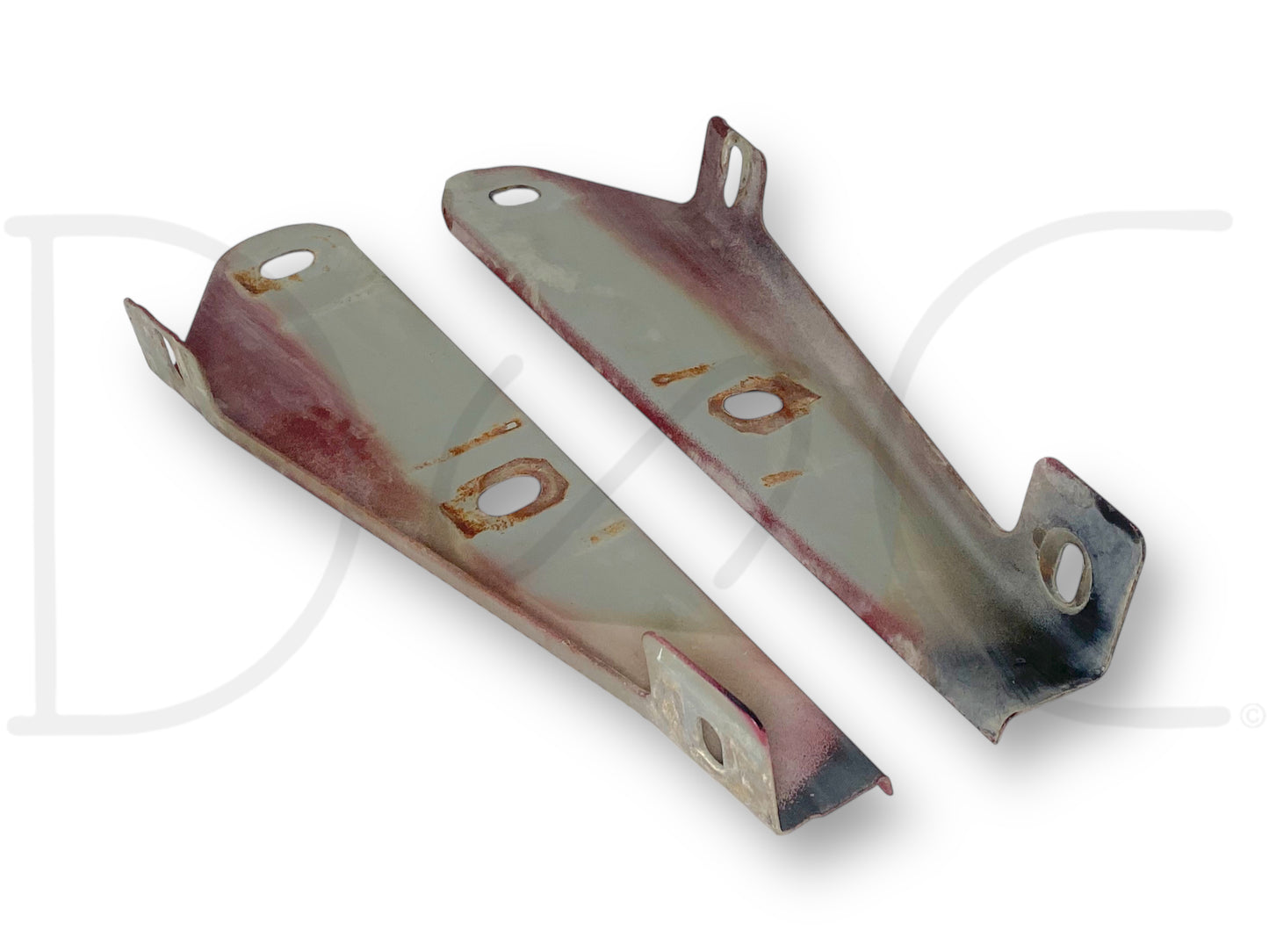99-07 Ford F250 F350 Header Panel Bracket Set OE Mounts Pair RH Right LH Left