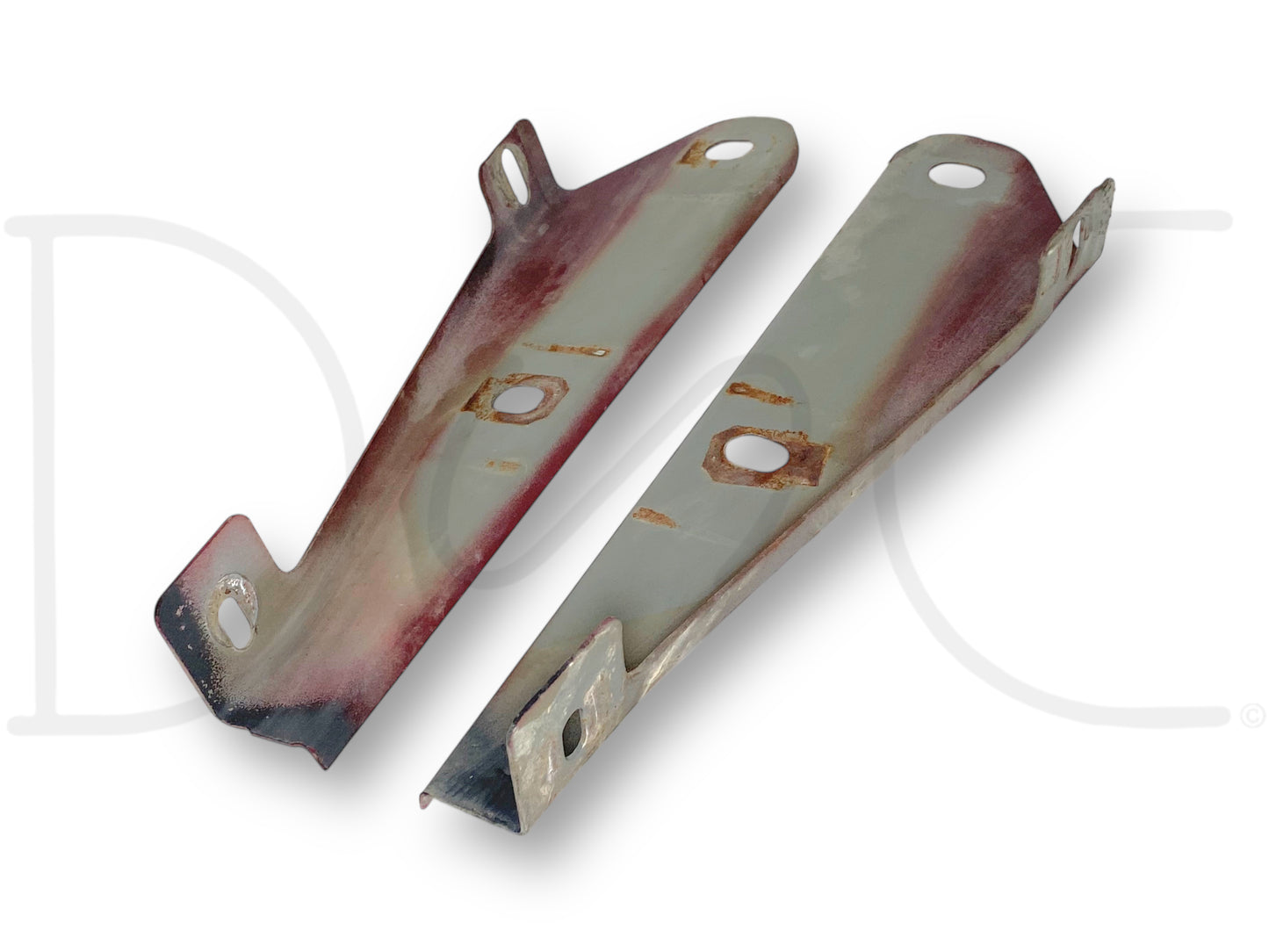 99-07 Ford F250 F350 Header Panel Bracket Set OE Mounts Pair RH Right LH Left
