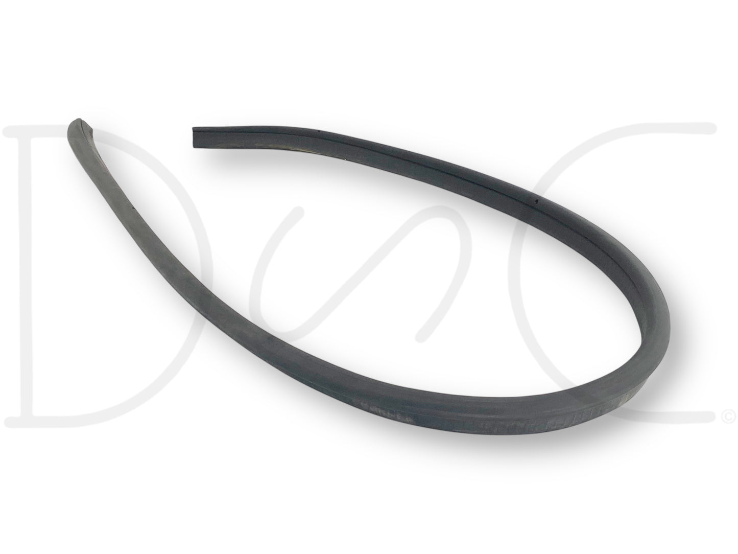99-07 Ford Excursion F250 F350 Hood To Cowl Weatherstripping Seal Weather Strip made from durable rubber, used condition with light wear, compatible with 1999-2007 Ford Excursion, F-250, F-350, F-450, and F-550 Super Duty trucks, ideal for sealing hood to cowl areas.