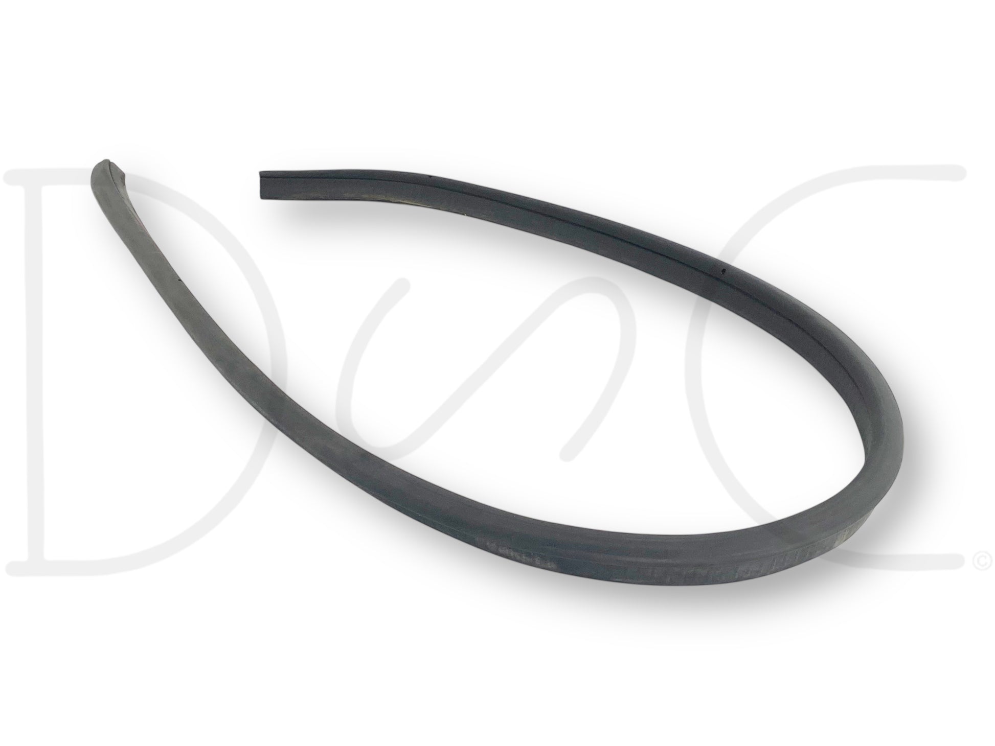 99-07 Ford Excursion F250 F350 Hood To Cowl Weatherstripping Seal Weather Strip made from durable rubber, used condition with light wear, compatible with 1999-2007 Ford Excursion, F-250, F-350, F-450, and F-550 Super Duty trucks, ideal for sealing hood to cowl areas.