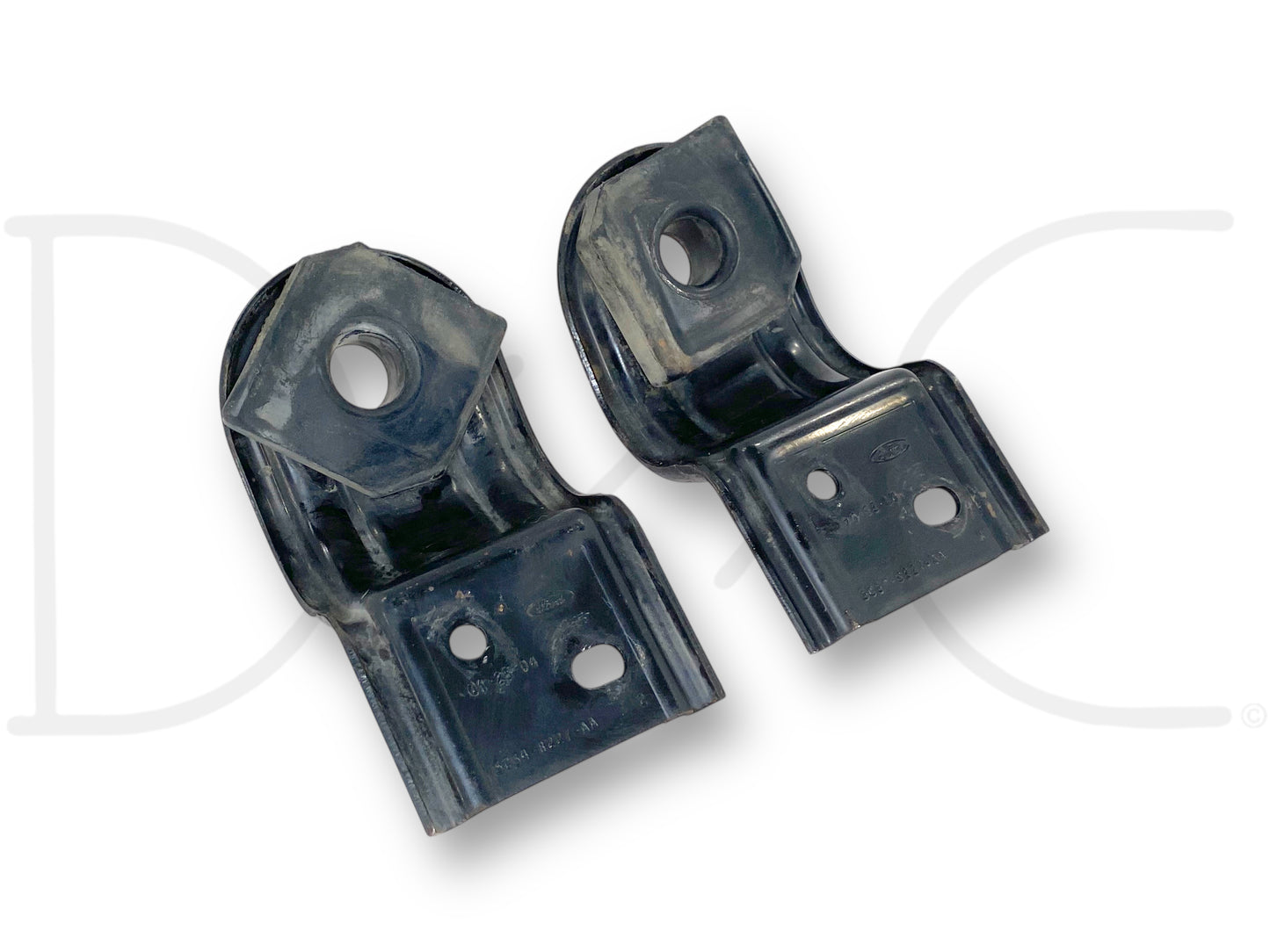 03-07 Ford F250 F350 Upper Radiator Mount Bracket Pair OE Brackets