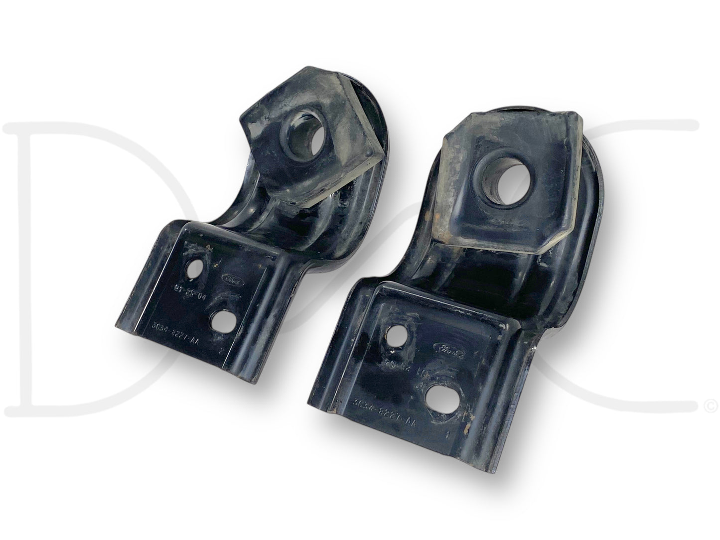 03-07 Ford F250 F350 Upper Radiator Mount Bracket Pair OE Brackets