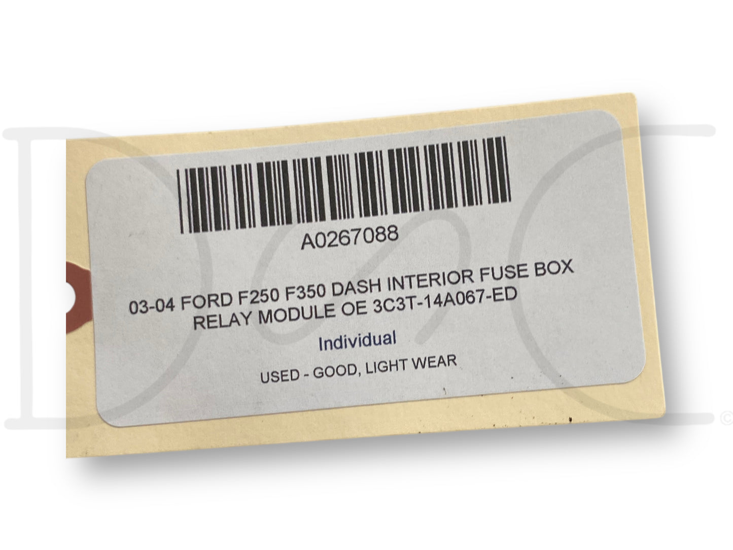 03-04 Ford F250 F350 Dash Interior Fuse Box Relay Module OE 3C3T-14A067-Ed