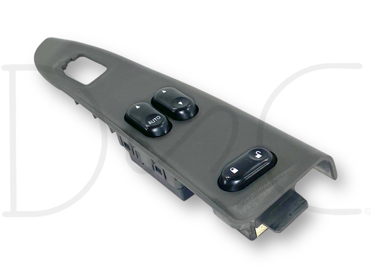 02-05 Ford F250 F350 LH Left Driver Front Power Window Lock Switch Panel Gray