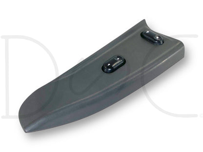 02-07 Ford F250 F350 RH Right Passenger Front Power Window Lock Switch Panel, used in good condition with light wear, compatible with 2002-2007 Ford F-250, F-350, F-450, and F-550 trucks, designed for 6.0L Powerstroke and Super Duty models.