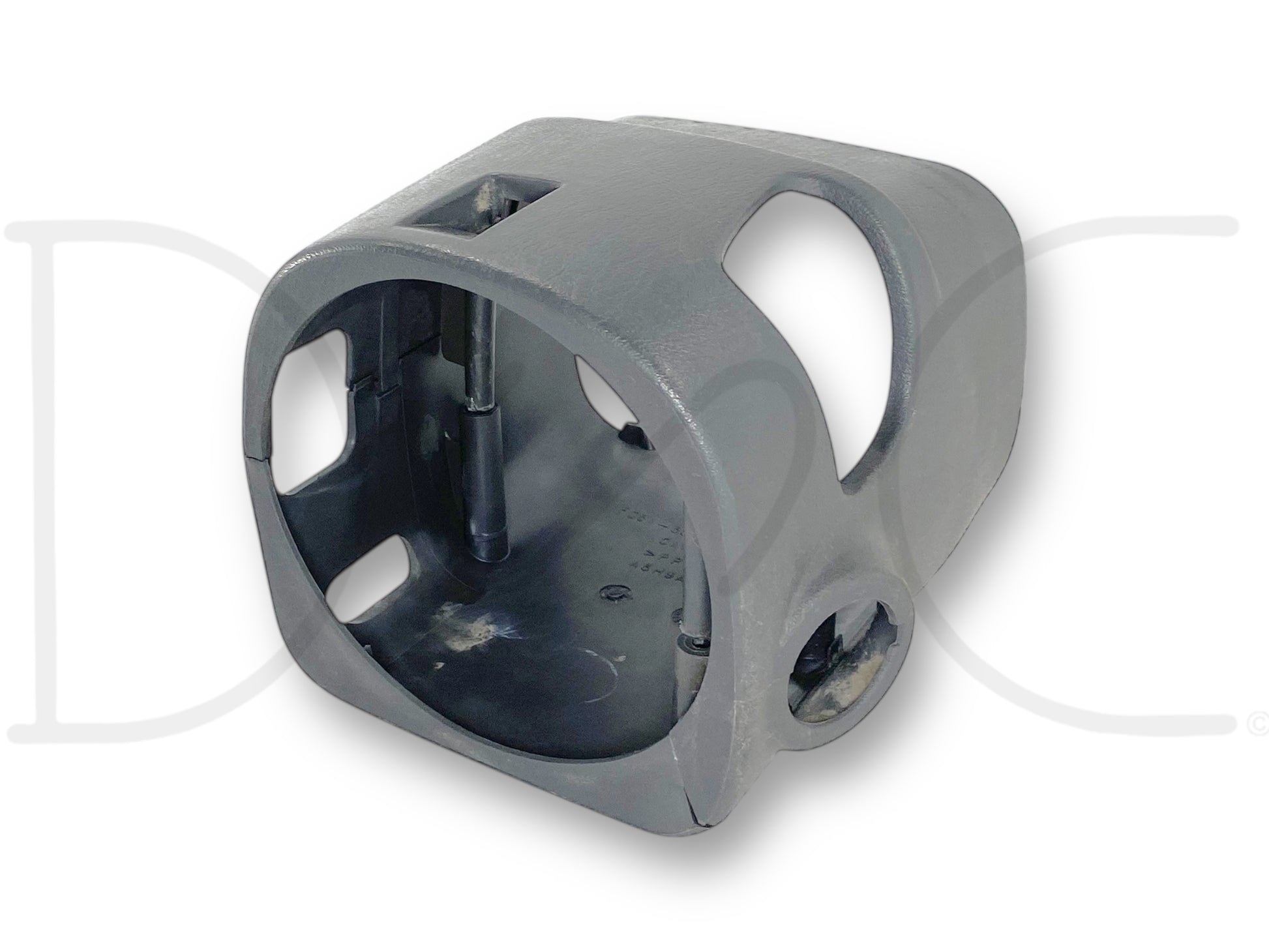 03-07 Ford F250 F350 Steering Column Shroud Tilt Auto Gray Upper Lower used in good condition with light wear, compatible with 2003-2007 Ford Super Duty trucks including F-250, F-350, F-450, and F-550 models, designed for 6.0 Powerstroke engines.