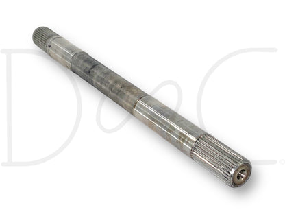 03-10 Ford F250 F350 5R110 5R110W Auto Automatic Trans Transmission Input Shaft, used with light wear, suitable for 2003-2010 Ford Super Duty trucks including F-250, F-350, F-450, and F-550 models, compatible with 6.0 Powerstroke engines.