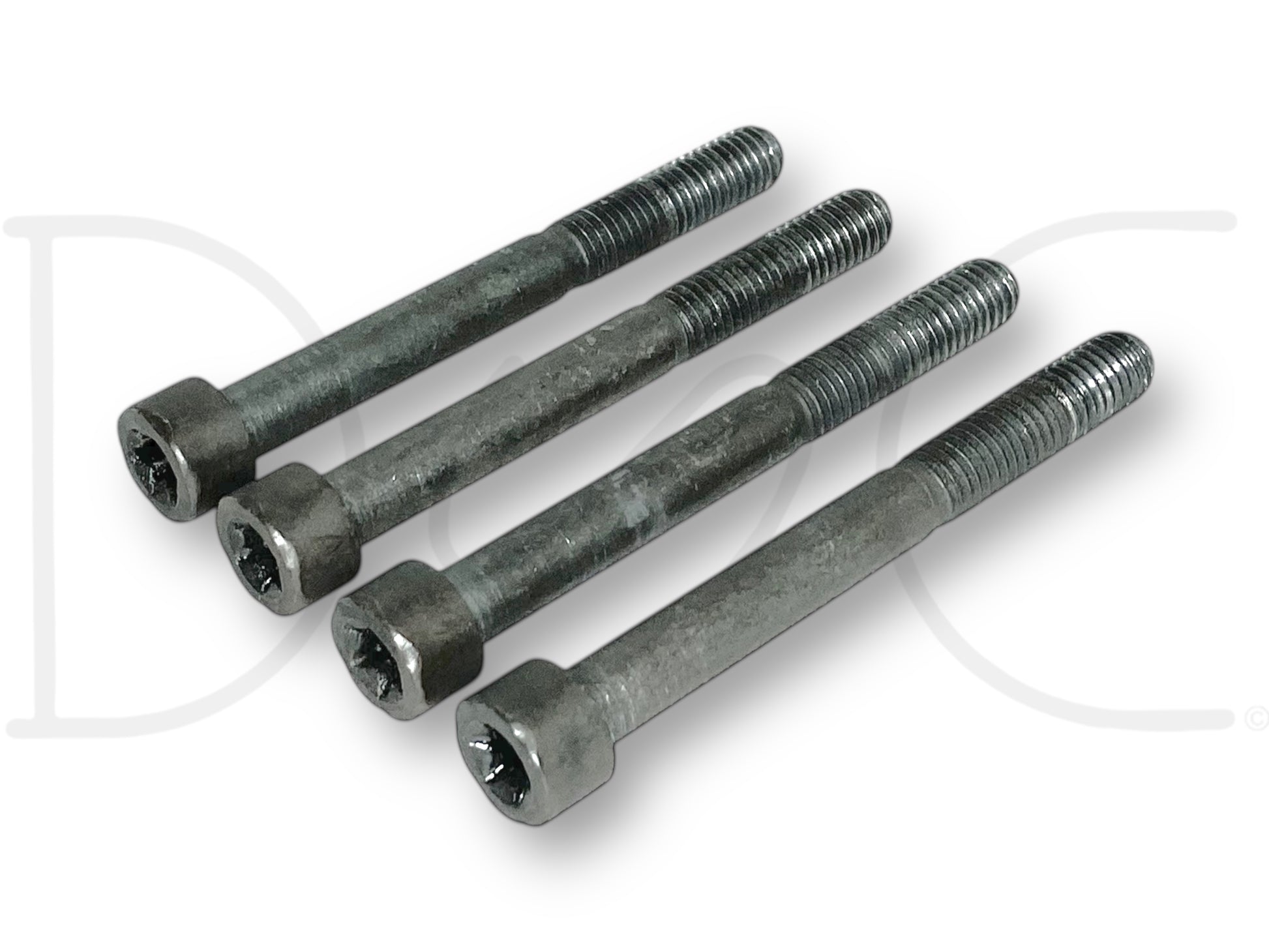 03-07 Ford F250 F350 6.0 6.0L Diesel Fuel Oil Filter Housing Bolts Bolt Set OE, used with light wear, compatible with 2003-2007 Ford F-250, F-350, F-450, and F-550 trucks, designed for 6.0 powerstroke diesel engines, offering reliable OE quality replacement parts.