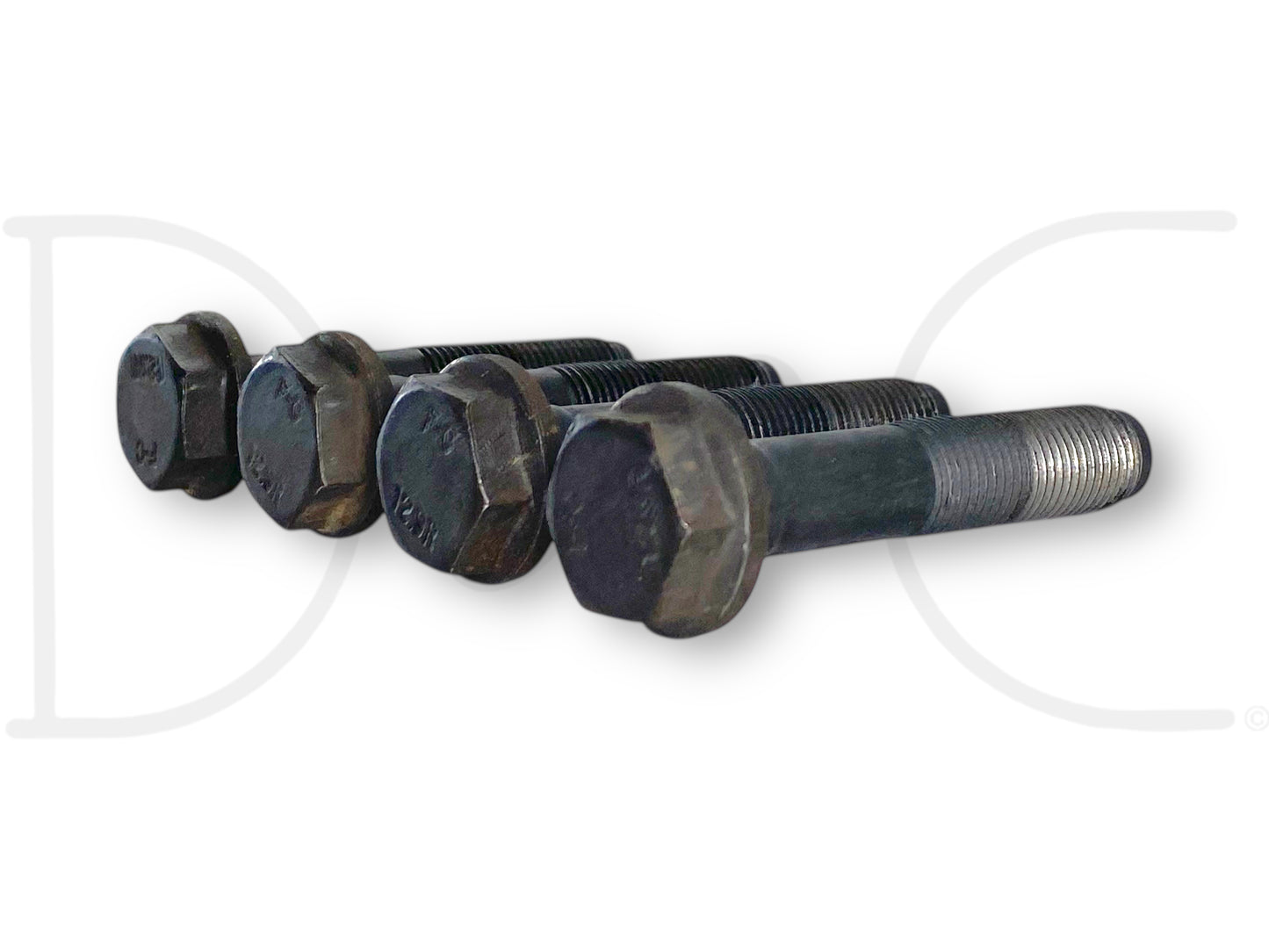 03-07 Ford 6.0 6.0L Diesel Harmonic Balancer Crank Pulley Bolts Bolt Set 4