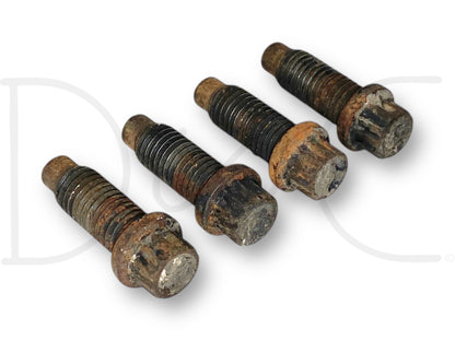 99-10 Ford Super Duty F250 F350 Driveshaft To Flange Bolts OEM Bolt Set (4)