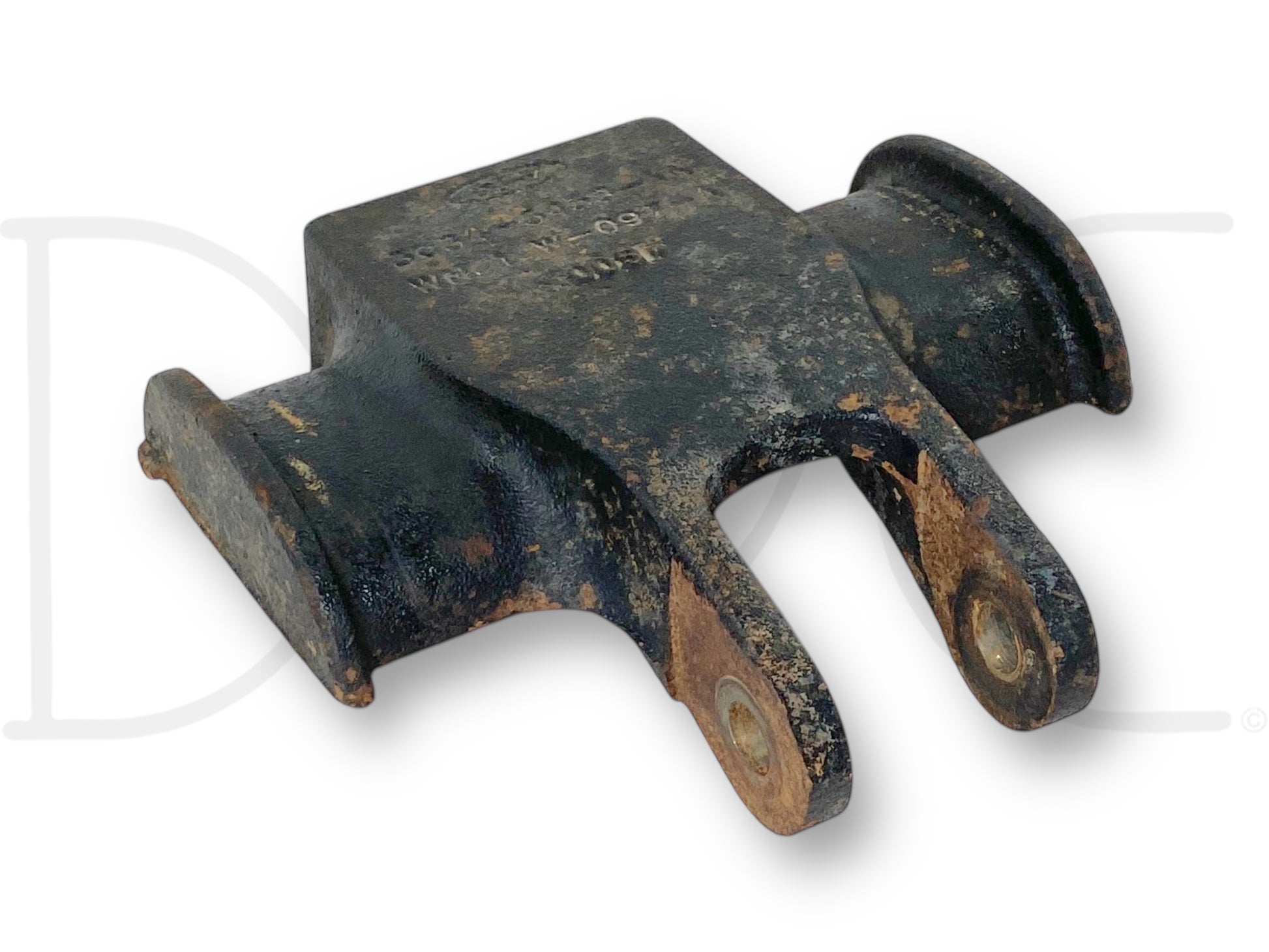 99-04 Ford F250 F350 4X4 Front Lower Shock Mount U Bolt Plate 3C34-5458-Aa used part with light wear, compatible with 1999-2004 Ford F-250, F-350, F-450, and F-550 trucks, removed from a 2004 Ford F-350 Lariat 6.0 diesel Super Duty.