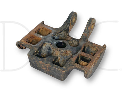 99-04 Ford F250 F350 4X4 Front Lower Shock Mount U Bolt Plate 3C34-5458-Aa