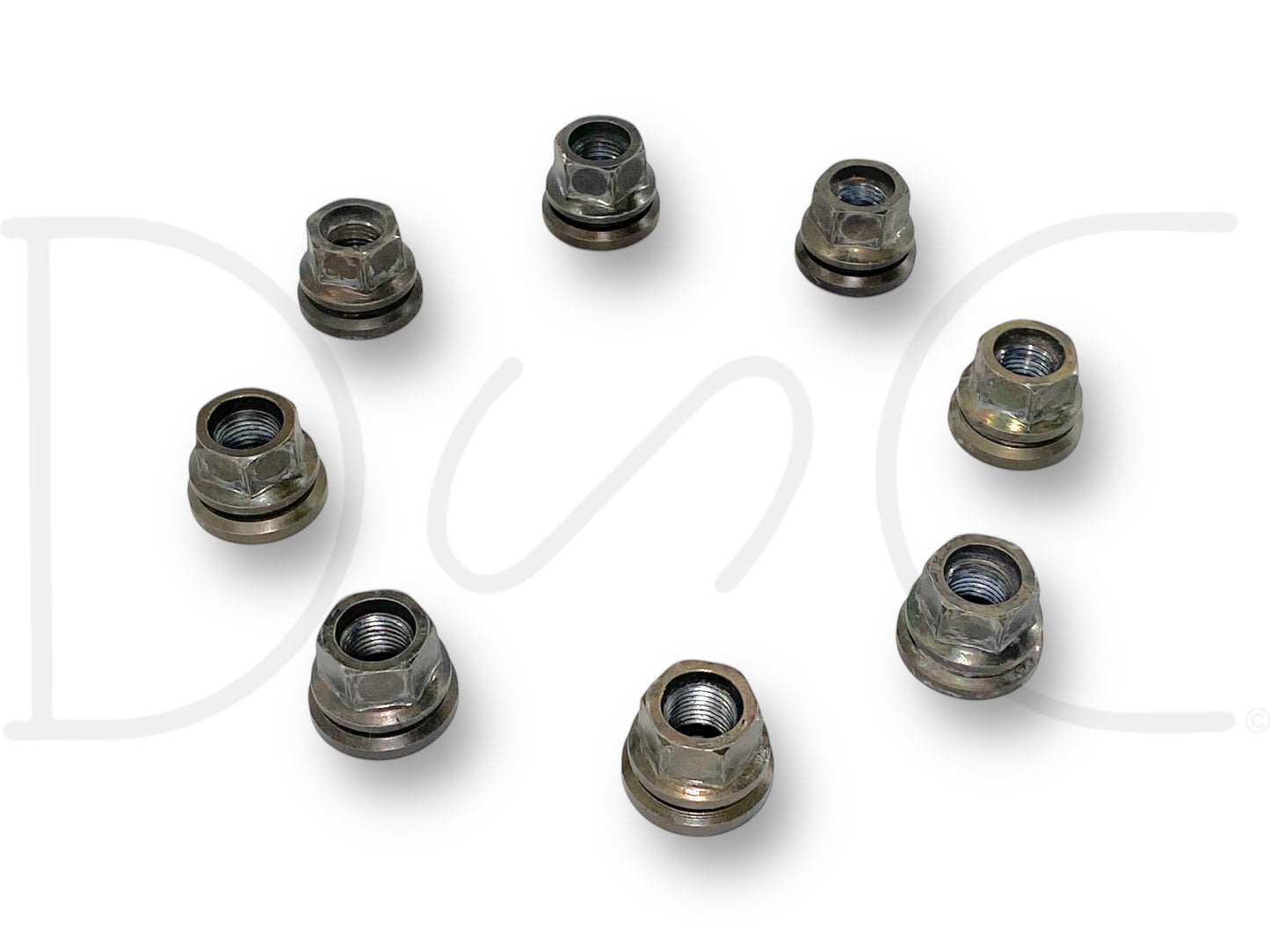 03-16 Ford F250 F350 Lug Nuts Set Of 8 Fine Thread OEM Lug Nut Set M14-1.5