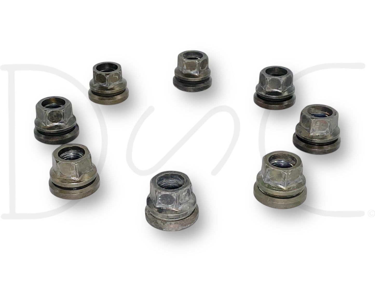 03-16 Ford F250 F350 Lug Nuts Set Of 8 Fine Thread OEM Lug Nut Set M14-1.5