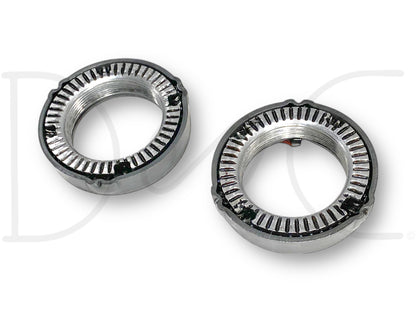 99-04 Ford F350 DRW DANA 80 Rear Axle Wheel Hub Bearing Retainer Nut Set OE