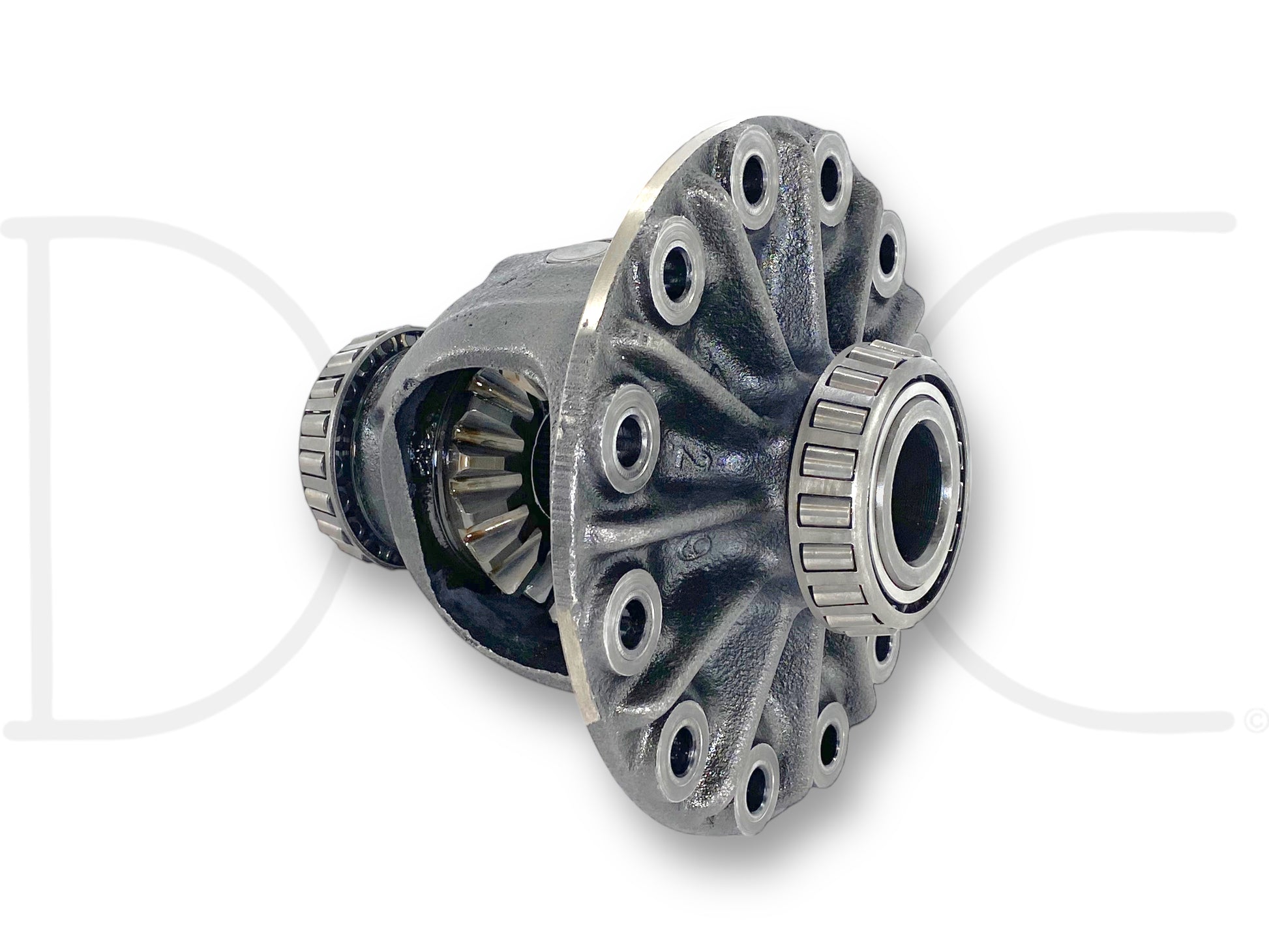 99-04 Ford F250 F350 DANA 60 Front Axle Differential Diff Carrier 42969, used condition with light wear, compatible with 1999-2004 F-250 and F-350 trucks, removed from 2004 Ford F-350 Lariat 6.0L Powerstroke Diesel, featuring OE quality design for Super Duty applications.