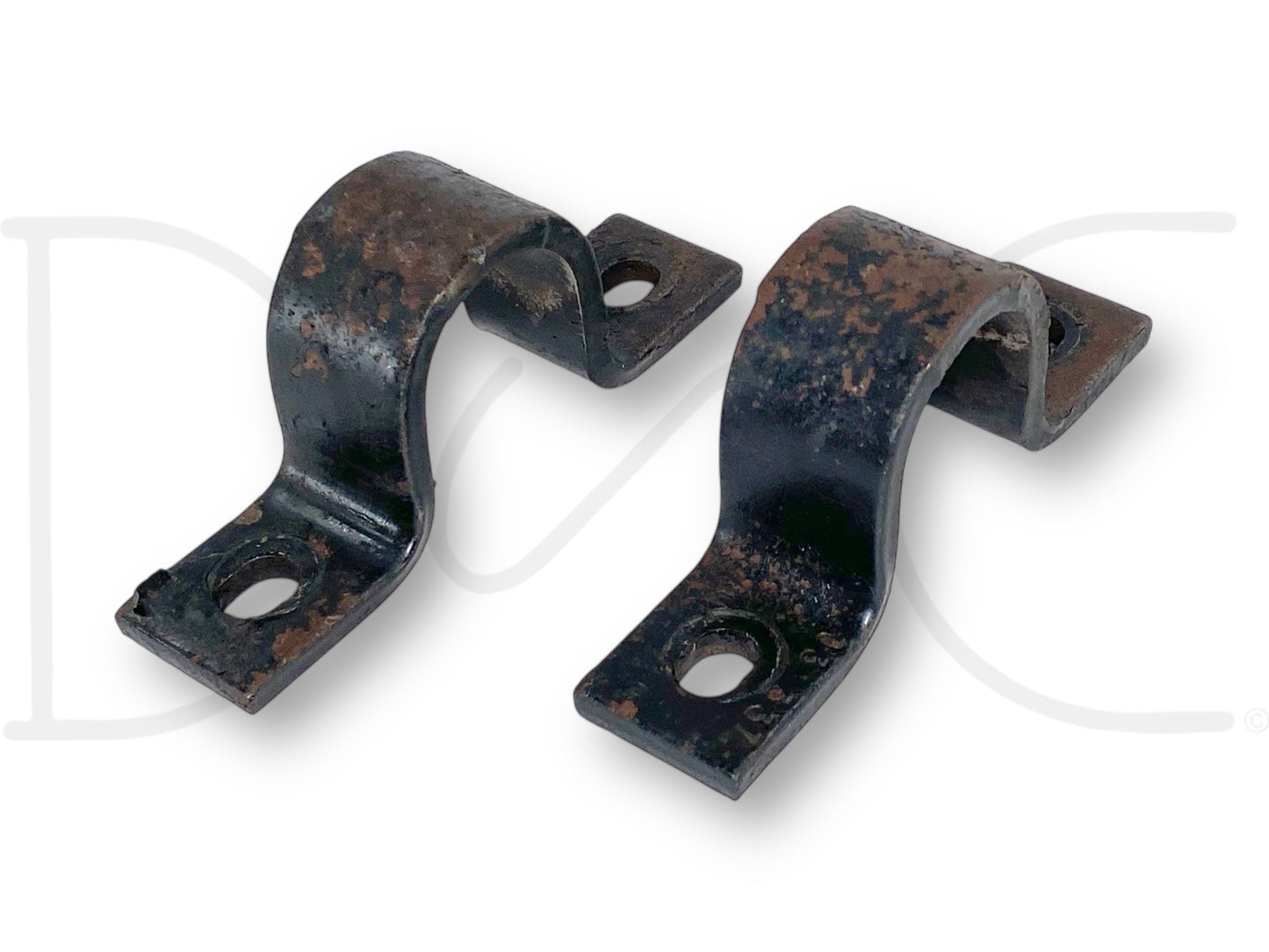 99-10 Ford F350 DRW Rear Axle Stabilizer Sway Bar Mount Brackets OE Bracket Set