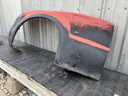 99-10 Ford F350 DRW Dually Rear Fender RH Right Passenger UD Black *Blem*