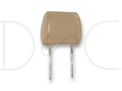 03-10 Ford F250 F350 Crew Cab Rear Seat Head Rest Headrest Tan Leather OE
