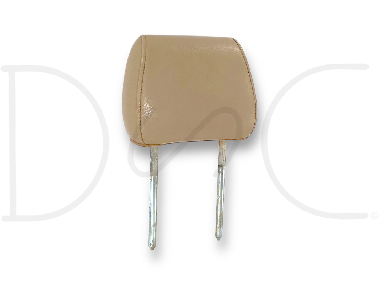 03-10 Ford F250 F350 Crew Cab Rear Seat Head Rest Headrest Tan Leather OE
