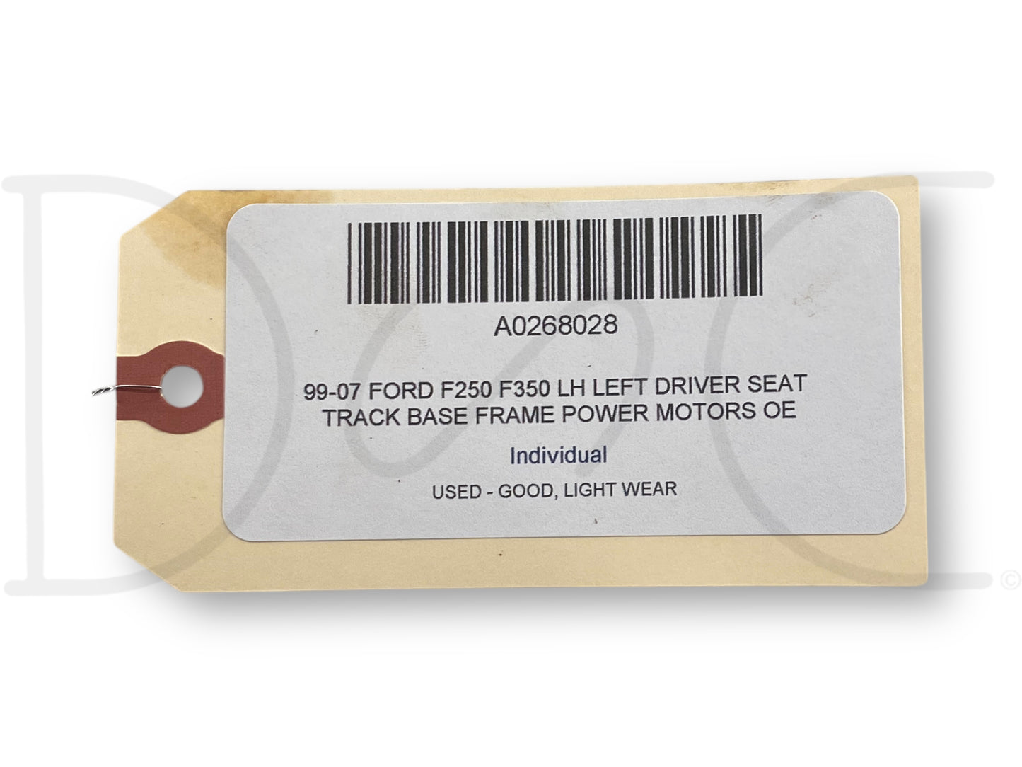 99-07 Ford F250 F350 LH Left Driver Seat Track Base Frame Power Motors OE