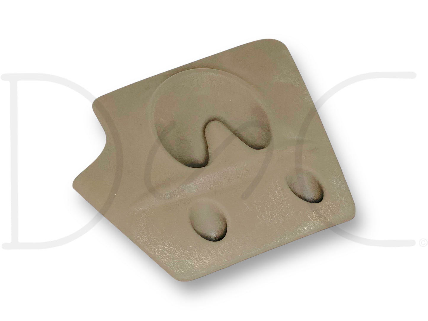 99-04 Ford F250 F350 Center Dash Trash Bag Hook Ashtray Delete Panel Tan OE