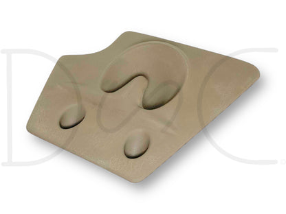 99-04 Ford F250 F350 Center Dash Trash Bag Hook Ashtray Delete Panel Tan OE