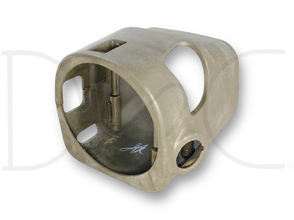 03-07 Ford F250 F350 Steering Column Shroud Tilt Auto Tan Upper Lower, used with light wear, compatible with 2003-2007 Ford Super Duty trucks, removed from a 2004 Ford F-350 Lariat 6.0L Powerstroke diesel.
