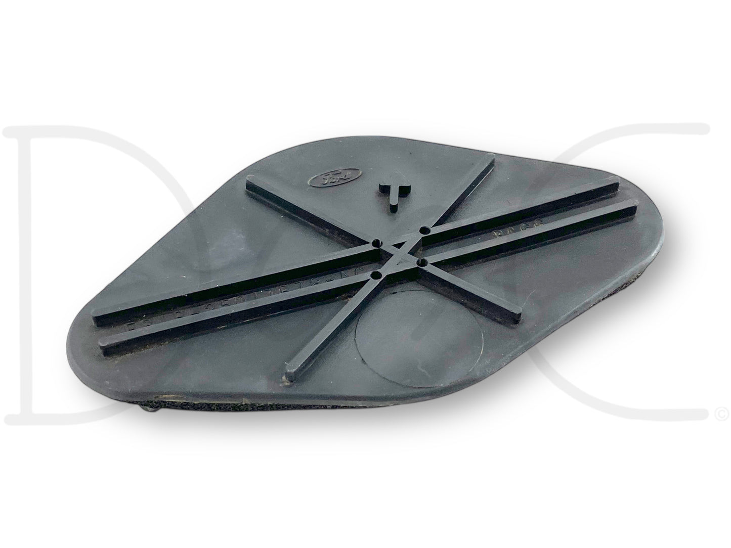99-07 Ford F250 F350 Clutch Pedal Delete Panel Plug Firewall Cover OEM in used good condition with light wear, black plastic cover designed to fit 1999-2007 Ford Super Duty trucks including F-250, F-350, F-450, and F-550 models, compatible with 6.0L Powerstroke engines.