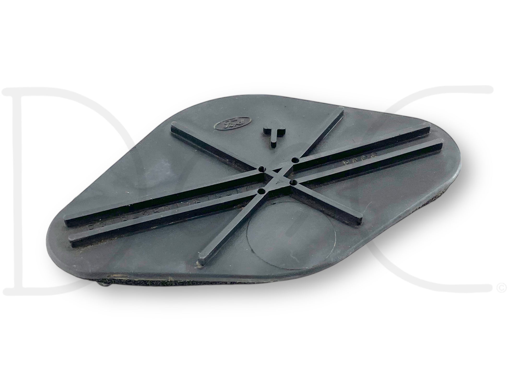 99-07 Ford F250 F350 Clutch Pedal Delete Panel Plug Firewall Cover OEM in used good condition with light wear, black plastic cover designed to fit 1999-2007 Ford Super Duty trucks including F-250, F-350, F-450, and F-550 models, compatible with 6.0L Powerstroke engines.