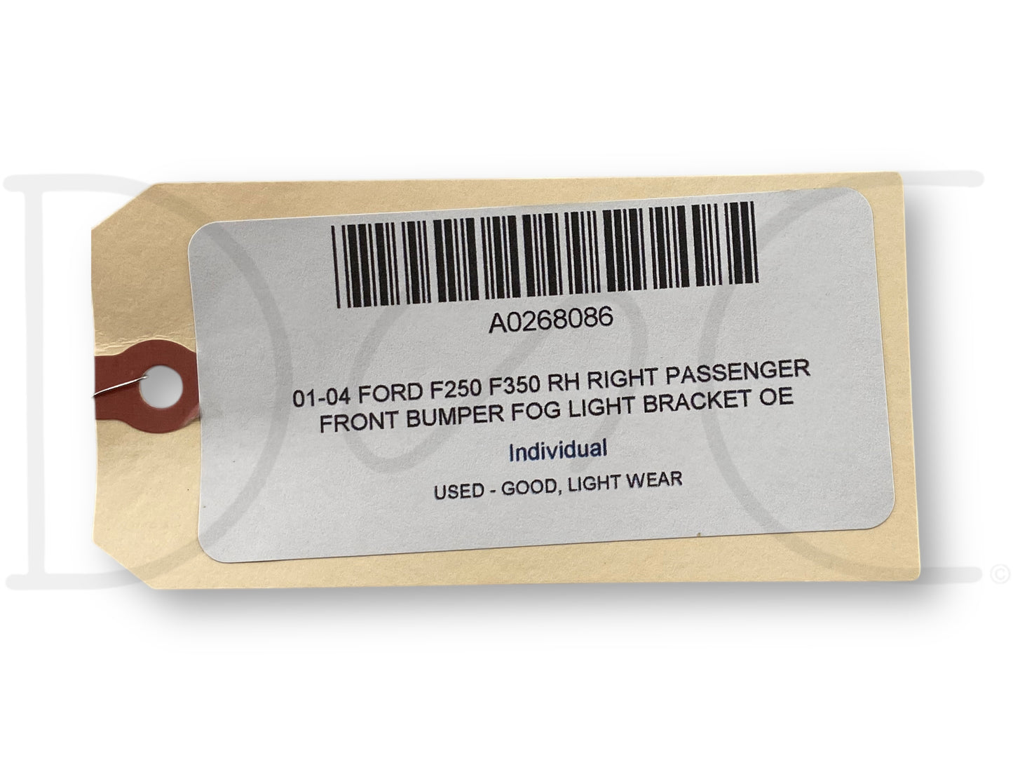 01-04 Ford F250 F350 RH Right Passenger Front Bumper Fog Light Bracket OE