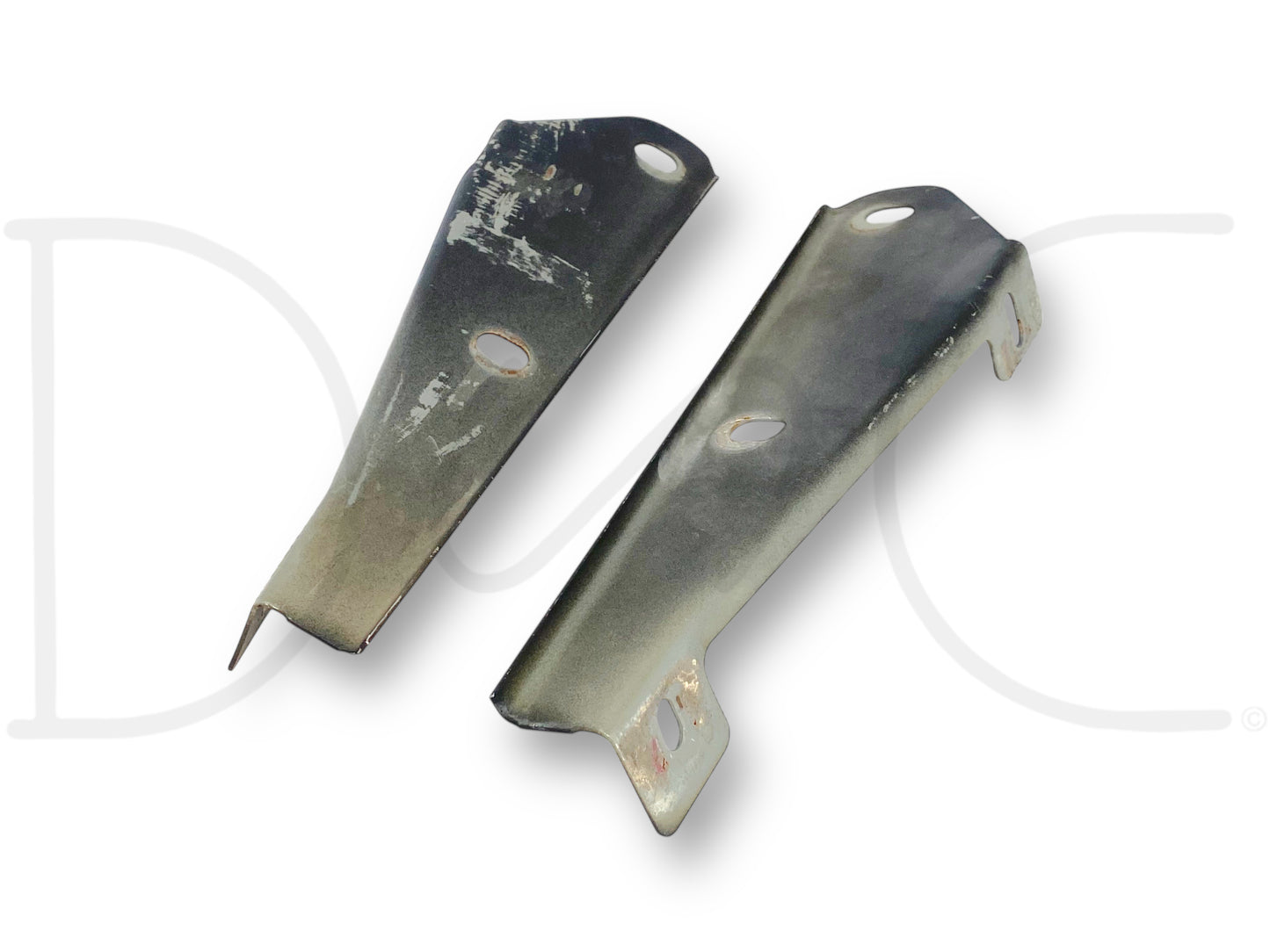 99-07 Ford F250 F350 Header Panel Bracket Set OE Mounts Pair RH Right LH Left